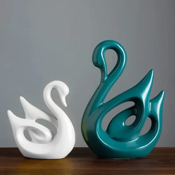 Ceramic Bird Decor | Handcrafted Tabletop Accent