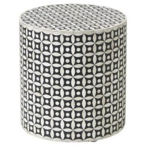 Luxury Mother of Pearl Inlay Stool