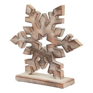 Wood White Wash Snow D?cor- Fine Decors
