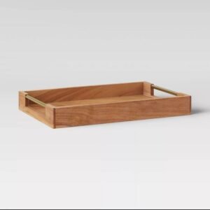 Hexa Wooden Artisan Tray Serving & D?cor