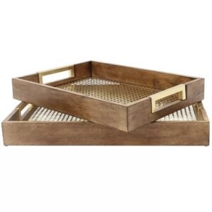 Wooden Serving Tray For Dinning and D?cor